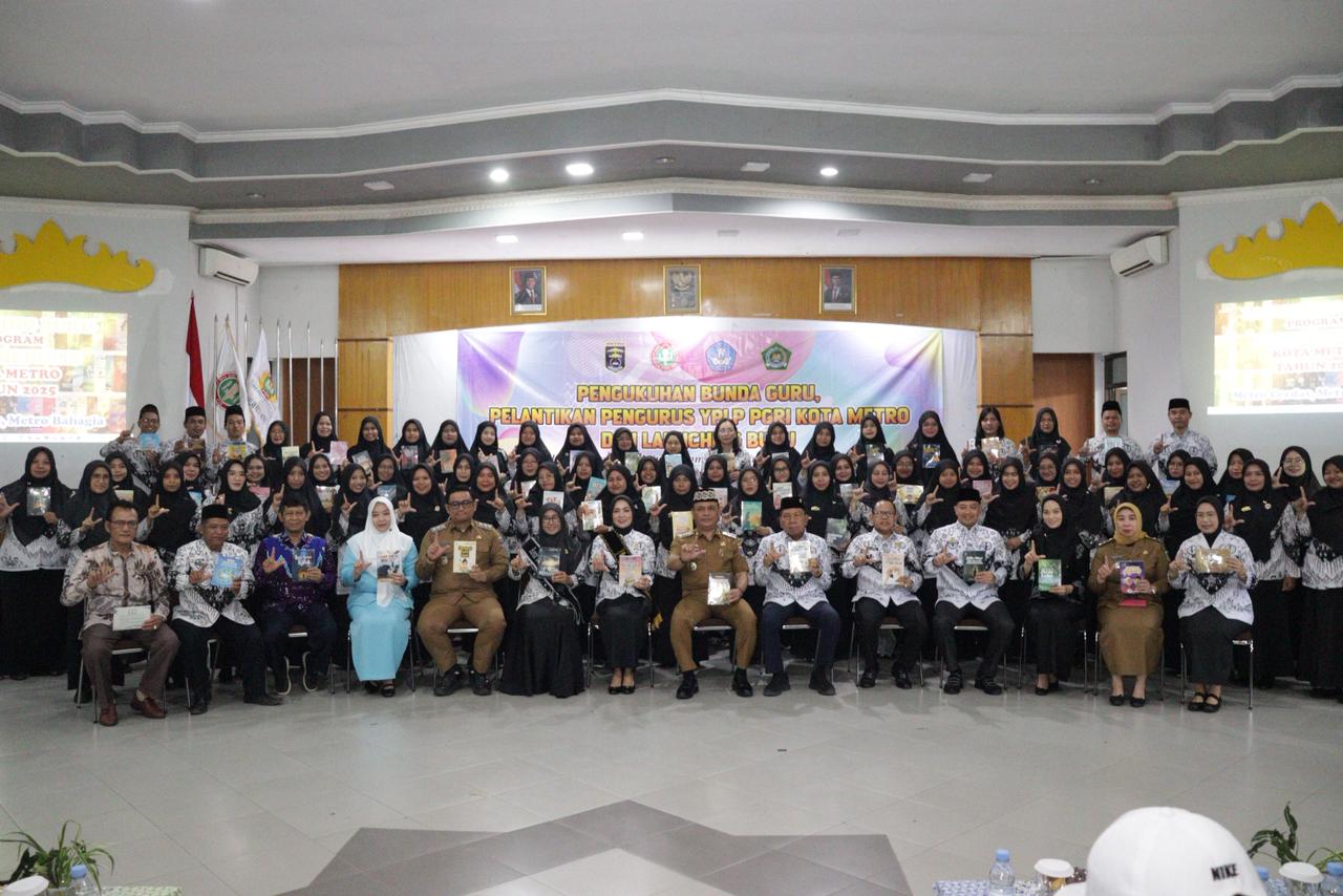 Ketua TP. PKK Provinsi Lampung Lantik Ibunda Guru Kota Metro, Tegaskan Komitmen Perkuat Ekosistem Pendidikan Berkarakter
